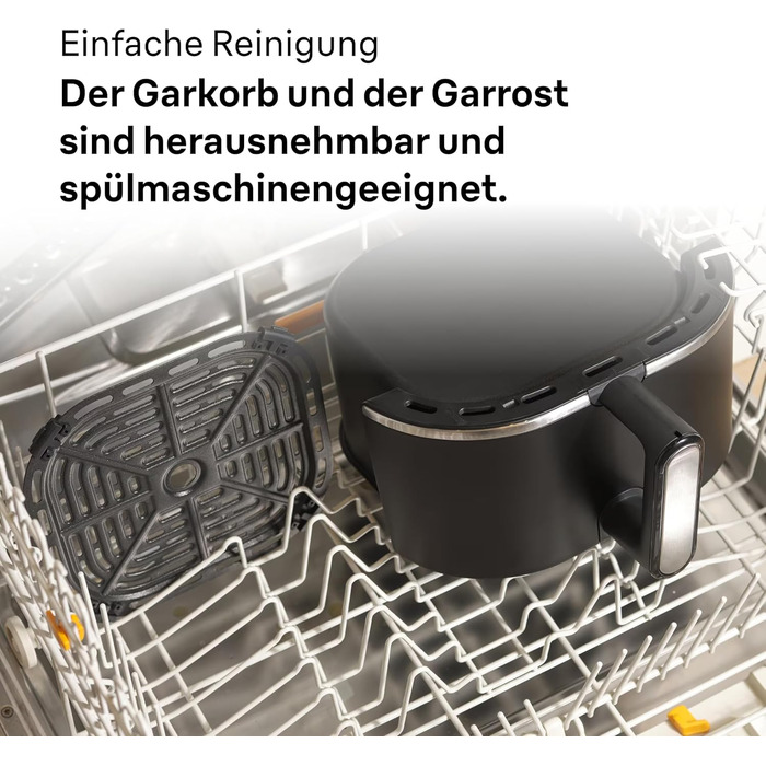 Фритюрниця повітряна Braun MultiFry 3 HF 3030, 4.3 л, 1500 Вт, цифрове керування, 8 програм, чорна