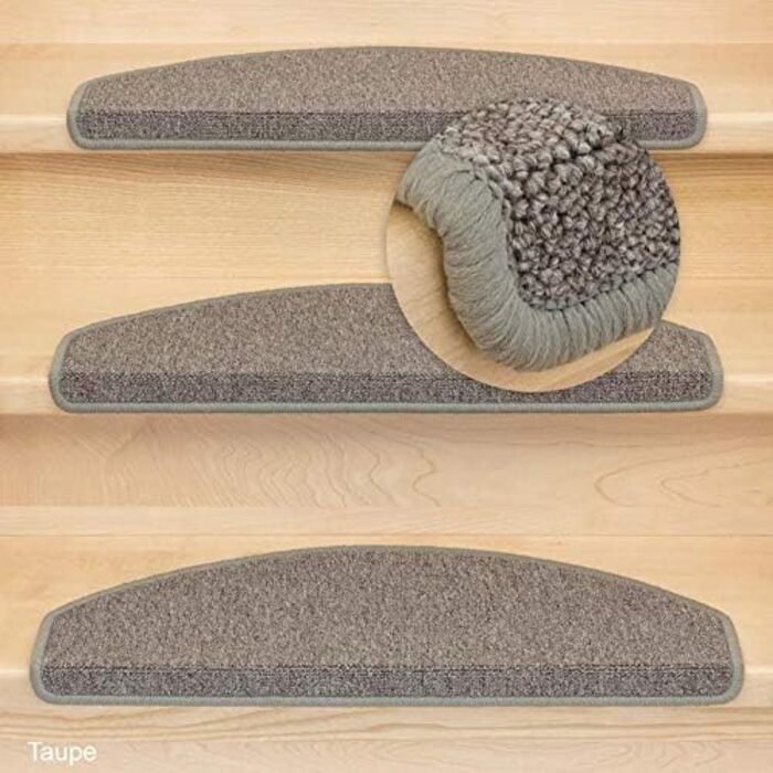 Набір сходинок-килимків Metzker Rambo з килимком для очищення взуття, антрацит/тауп (15 шт.)