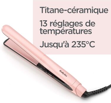 Випрямляч для рум'ян BaByliss Rose, 13 рівнів температури до 235С, 2498PRE Рум'яна Троянда