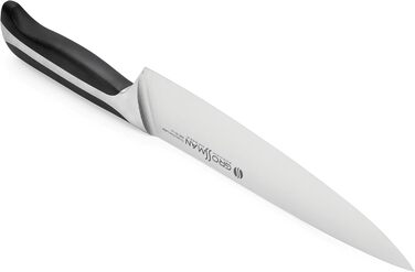 Ніж кухарський Grossman 282ON з нержавіючої сталі, 33 см, ергономічна ручка