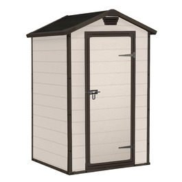 Садовий будиночок Keter Manor 4x3 м, пластиковий, коричневий - для дачі та саду