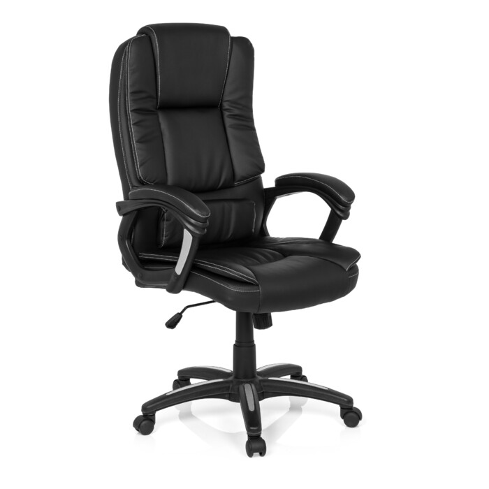 Крісло для керівника RELAX CL120 зі штучної шкіри чорний