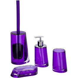 Набір аксесуарів для ванної кімнати WENKO Paradise Purple 