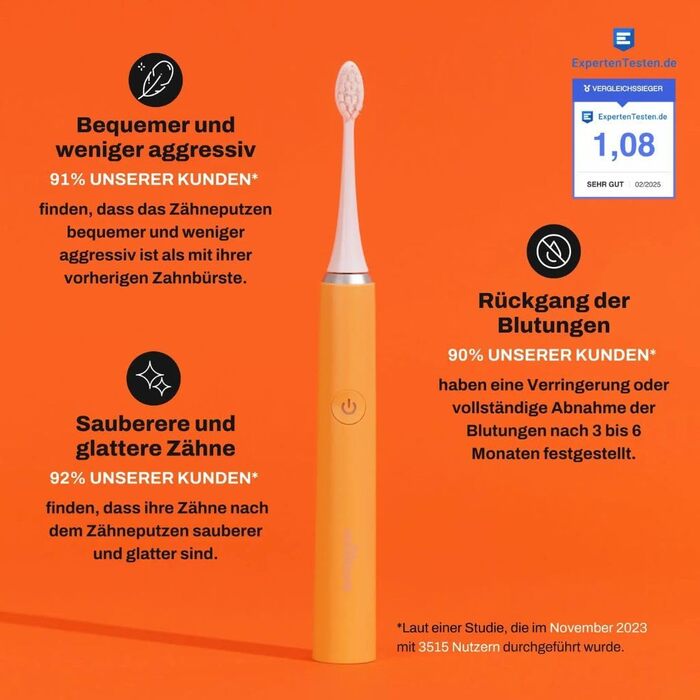 Електрична зубна щітка My Variations: акумуляторна, 5 режимів чищення, таймер 2 хв, чорна