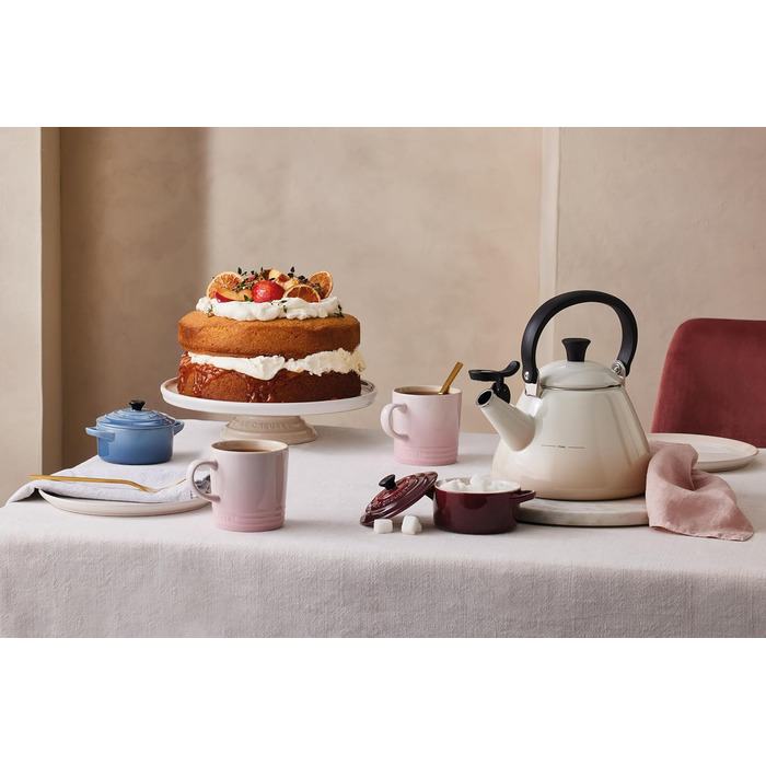 Чайник Le Creuset Kone, 1.6 л, Emaillierter Stahl (емальований сталь), колір Meringue