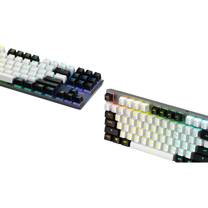 Бездротова механічна клавіатура GamePro Genesis Joker Pro (MK124G) 87% Red switches