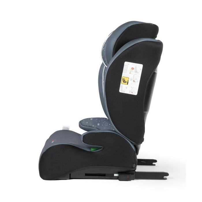 Автокрісло Disney для дівчаток 100-150 см з ISOFIX, Elsa, Anna, Olaf (фіолетове)