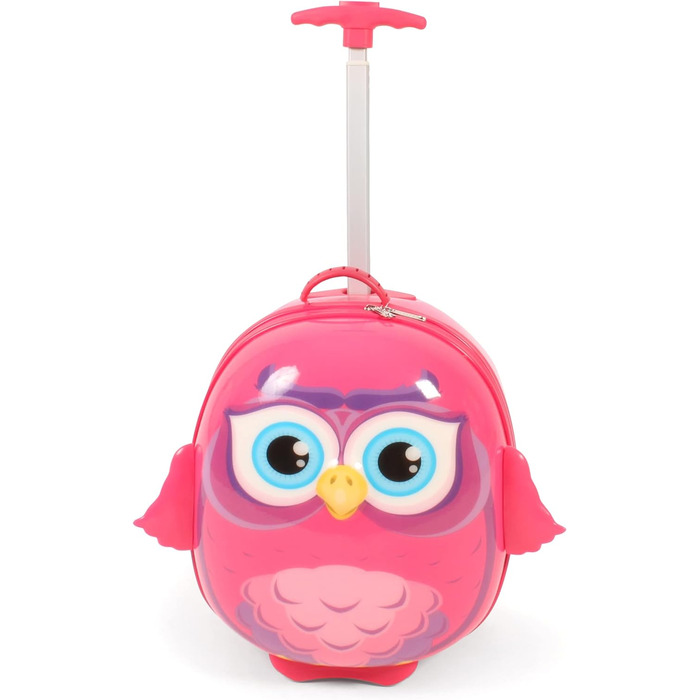 Дитячий візок Bouncie з 3D-мотивом сови, дитячий багаж, 40 см, 12 літрів, сова, 2000 395-20 -