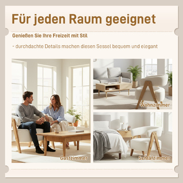 Сучасне крісло з м'яким оздобленням, оксамитовий (флісовий) чохол, акцентне крісло, крісло з підлокітниками на дерев'яних ніжках, металевий каркас, білий