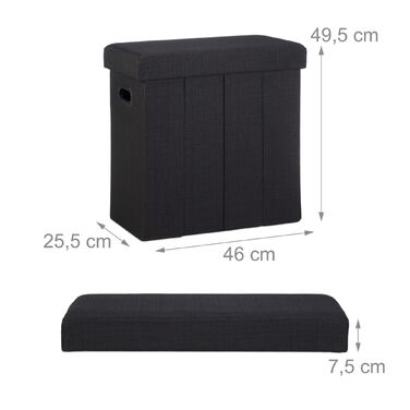 Relaxdays Складний табурет