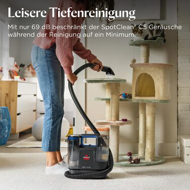 Портативний мийник для килимів Bissell SpotClean C5: для дому, авто, човнів та диванів