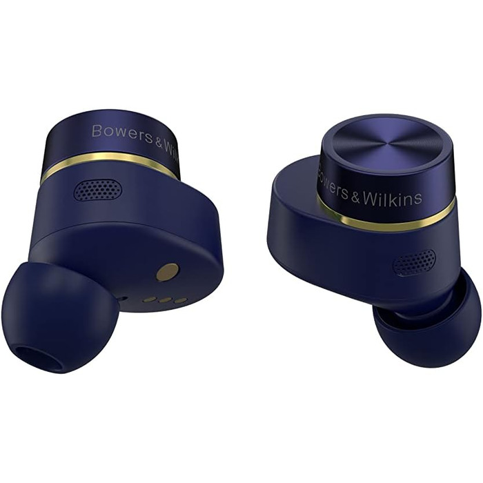 Справжні бездротові навушники Bowers & Wilkins Pi7 S2, Bluetooth, aptX, мікрофони, Midnight Blue (2023)