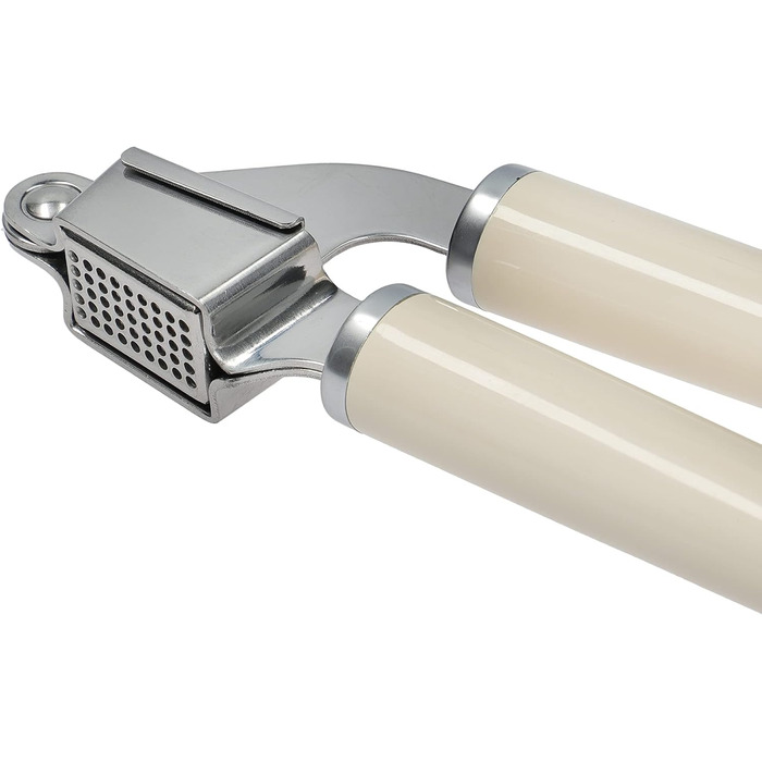 Прес для часнику KitchenAid, нержавіюча сталь, придатна для миття в посудомийній машині, колір: Almond Creme