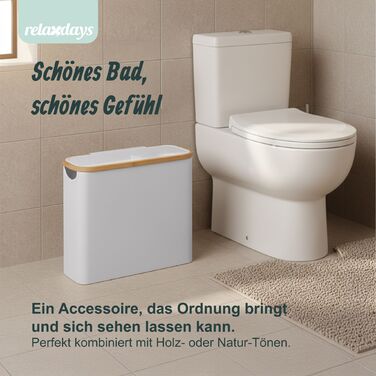 Тримач для туалетного паперу Relaxdays на 12 рулонів