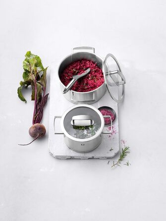 Набір каструль ZWILLING Quadro, 5 предметів, нержавіюча сталь, склокришки, індукційні, без покриття