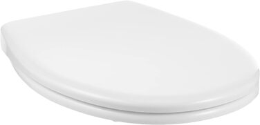 Сидіння для унітазу VitrA S10 84-003-009, біле, білий - Білий (White), 35,5 см х 44,8 см