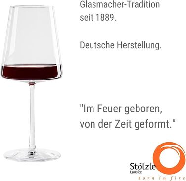 Набір високоякісних келихів для червоного вина Stlzle 520 мл, 6 шт.