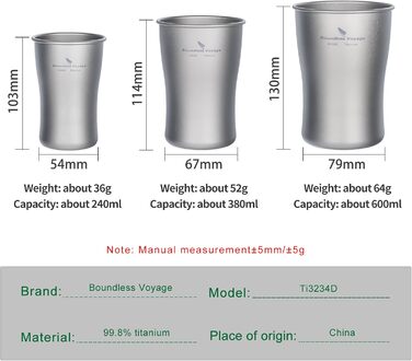 Металевий термопоїльник iBasingo 600 мл – 3233D: для кемпінгу, відпочинку та подорожей