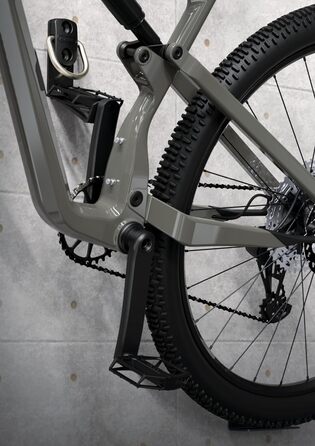 Настінний анкер ABUS з настінним кронштейном WBA65 B/BS тримач для велосипеда тримач для велосипеда для електровелосипедів та велосипедів компактний захист двоколісних транспортних засобів у гаражах та підвалах