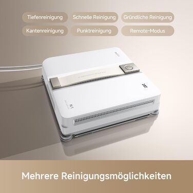 Робот для миття вікон MOVA N1, компактний, система подвійного розпилення, 8000 Па, безпечний, інтелектуальна навігація, повне покриття, все в одному