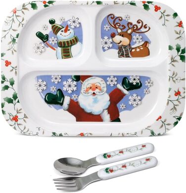 Набір дитячого посуду Pfaltzgraff Winterberry Jolly Santa