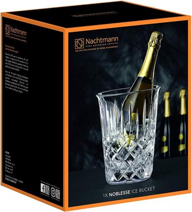 Скляний глечик Nachtmann Noblesse 1190 мл, Kristallglas, Made in Germany, для води, безпечний для миття в посудомийній машині