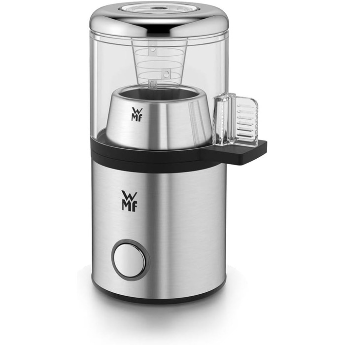 Електричний яйцеварник WMF Stelio, нержавіюча сталь, 1-7 яєць, 380 Вт, регулювання ступенів нагріву, функція підтримання тепла, мірний стакан з викруткою для яєць