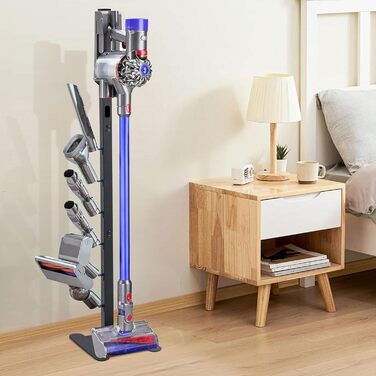 Підставка для пилососа OUTBROS для Dyson V15-V6, стійка металева скоба, аксесуари, чорний