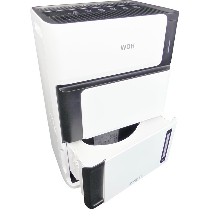 Зволожувач повітря Aktobis WDH-214US - тихий, з цифровим дисплеєм та Wi-Fi, до 8 л/добу