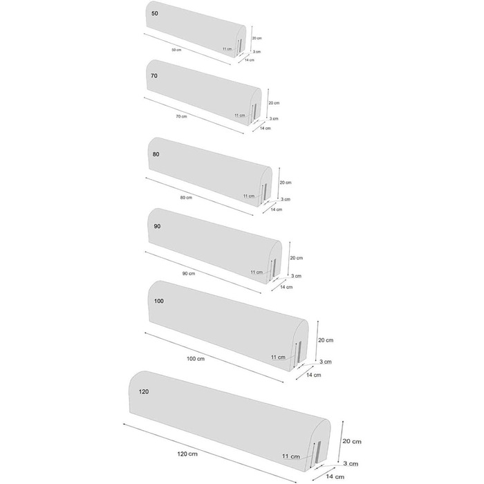 Захист для ліжечка дитячого бортик-подушка від випадання (120 см, блакитний)