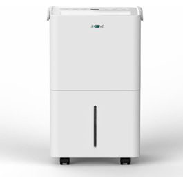 Електричний осушувач повітря Uhome 12L - 54м³, автоматичне вимкнення, сенсор вологості, режим сушіння, фільтр з активованим вугіллям