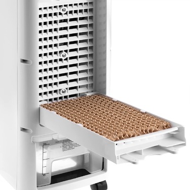 Мобільний кондиціонер Aircooler 4в1 білий/чорний 3.5л