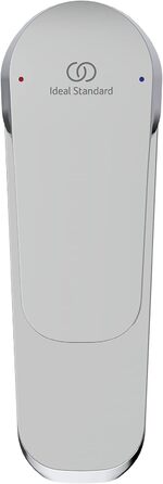 Змішувач настінний Ideal Standard Ceraflex з одним важелем, хром, витяжка 160 мм, регульовані S-з'єднувачі, водозберігаюча картридж CLICK, висота виливу 95 мм (без зливної арматури)