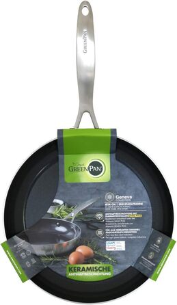 Сковорода GREENPAN з нержавіючої сталі Geneva Ø 28 см