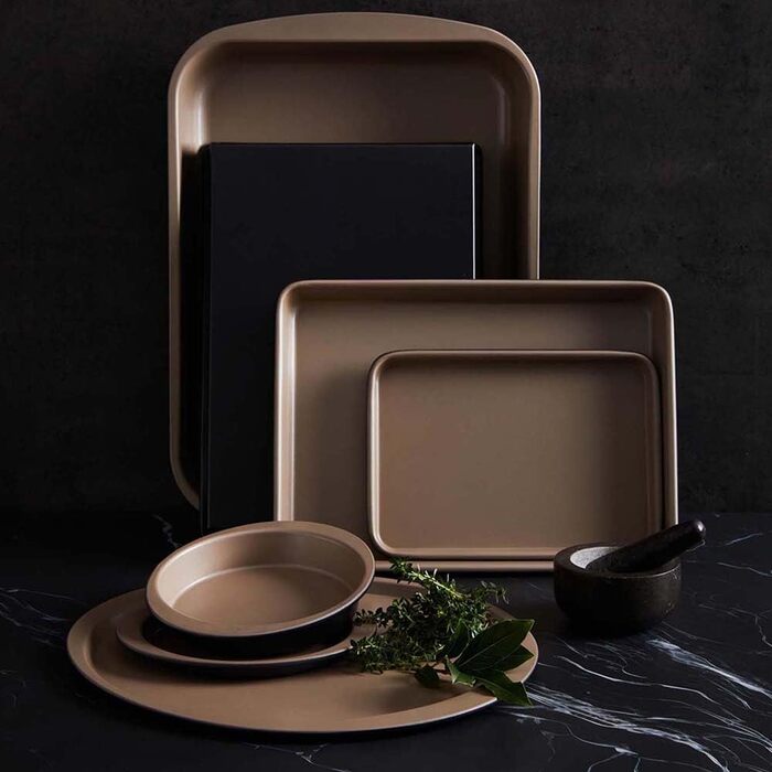 Форма для випічки Stanley Rogers Ceramabake з антипригарним керамічним покриттям, 20x7 см (23x16x2 см), без PFAS, PTFE, PFOS, PFOA, кадмію та свинцю