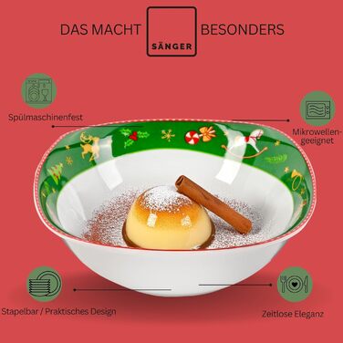 Набір кавових чашок SÄNGER Bilgola (6 шт.) з дизайном