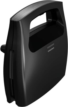 Бутербродниця Grundig SWM2940 SWM 2940, чорний металік/нержавіюча сталь (комплект з тостером)