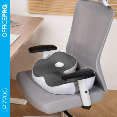 Ергономічна подушка для сидіння OfficePro SP770DG  Dark Gray