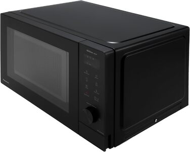 Мікрохвильова піч Panasonic NN-GD35HBGTG з грилем та функцією пару (23 л, 1000 Вт, чорна) - Комбінована мікрохвильова піч з піца-панеллю