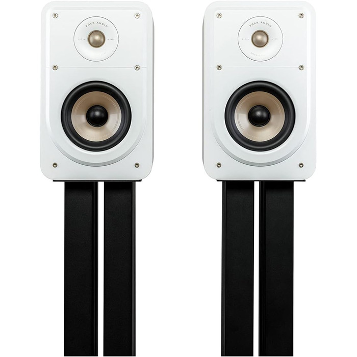 Полична акустика Polk Audio Signature Elite ES15 Hi-Res, сумісна з Dolby Atmos/DTSX, біла (пара)