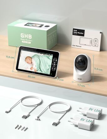 Відеоняня GHB з камерою 7