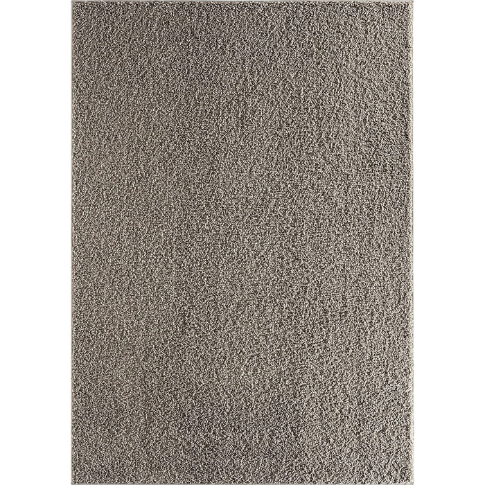 Килим Relax Shaggy килим, що миється, з високим ворсом, з довгим ворсом, для вітальні, спальні, однотонний, що миється, протиковзкий, висота ворсу 30 мм, зелений, (200 х 290 см, пісочний (волохатий))