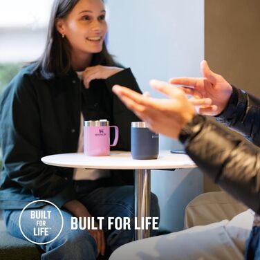 Термокружка Stanley Classic Legendary Navy 0.23L - З нержавіючої сталі, для кави з собою, BPA-Free, миється в посудомийній машині