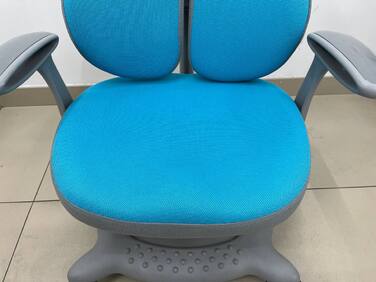 Дитяче крісло ErgoKids GT Y-404 (знижка), ортопедичне, блакитне