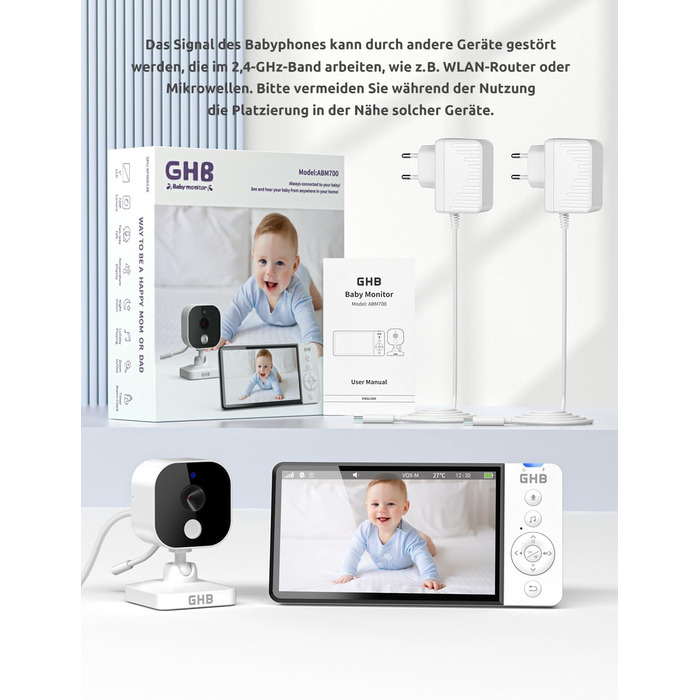 Відеоняня GHB з камерою 5