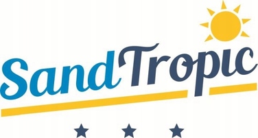 Двомісний гамак SandTropic чорний, тканинний, з металевим стійкою-каркасом, навантаження до 220 кг