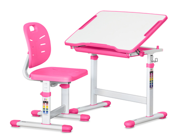 Комплект Evo-kids (стіл+стілець) Evo-06 Ergo Pink (арт. Evo-06 Ergo PN)