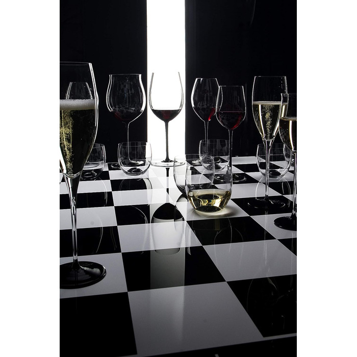 Зрілий келих для червоного вина Бордо 350 мл, кришталь, ручна робота, сомельє Black Tie, Riedel