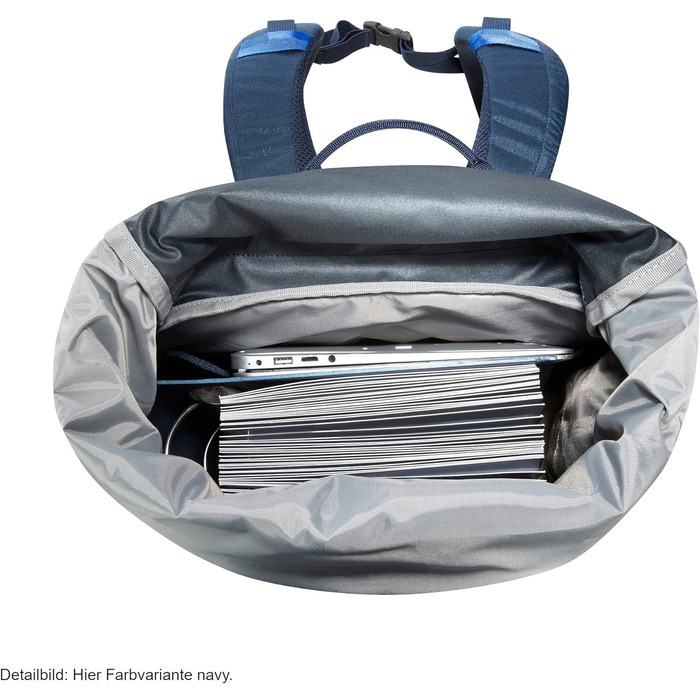 Л Daypack Grip Rolltop Pack - Рюкзак із застібкою на рулон і відділенням для ноутбука на 15 л - 34 літри Бірюзово-зелений, 34