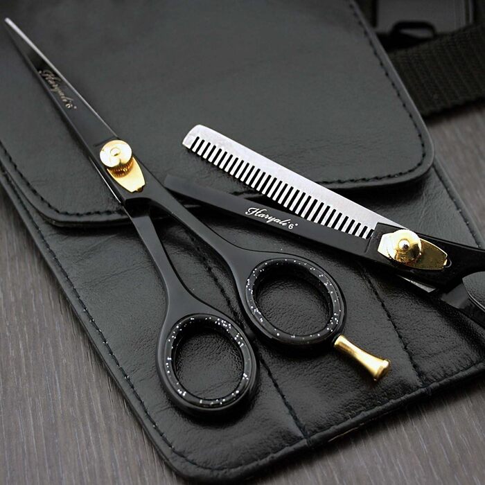 Професійні перукарські ножиці Перукарські ножиці для перукарні SET 6 дюймів з чохлом і перукарською бритвою